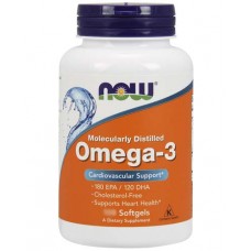 NOW Omega 3 1000 мг. 30 капс.