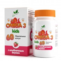 Natural Supp Omega 3 Kids Vitamin E&D 60 caps