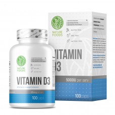 Vitamin D3 5000IU Nature Foods 100 caps