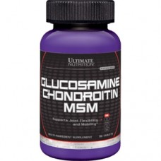 Средство для суставов Ultimate Nutrition Glucosamine & Chondroitin & MSM 90 таб