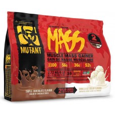 Гейнер Mutant Mass 6 lb - Тройной Шоколад & Брауни с Шоколадной Помадкой 2720 гр