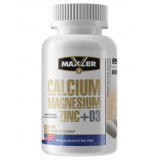 Calcium Zinc Magnesium + D3 Maxler 90 tabs