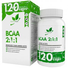BCAA 2:1:1 Natural Supp 800 мг 120 капс